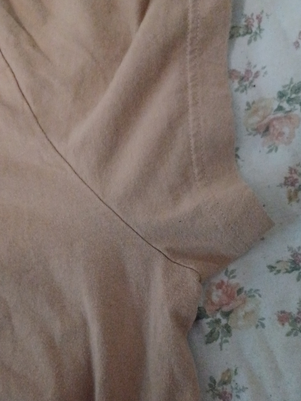 PINK Victoria's Secret Tan Tee with Neon Pink Logo Size 2X - Picture 9 of 12